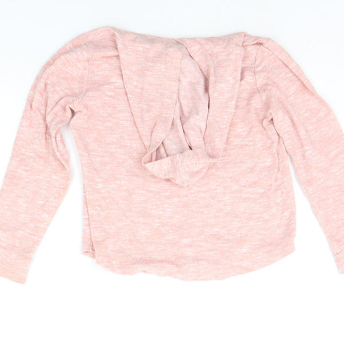 Matalan Girls Pink   Pullover Hoodie Size 8 Years