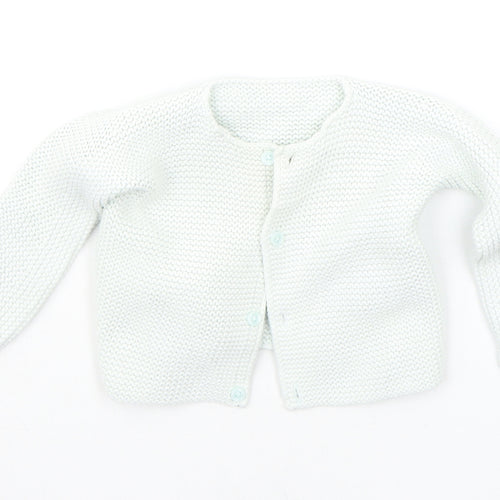 Marks and Spencer Baby Green   Cardigan Jumper Size 3-6 Months