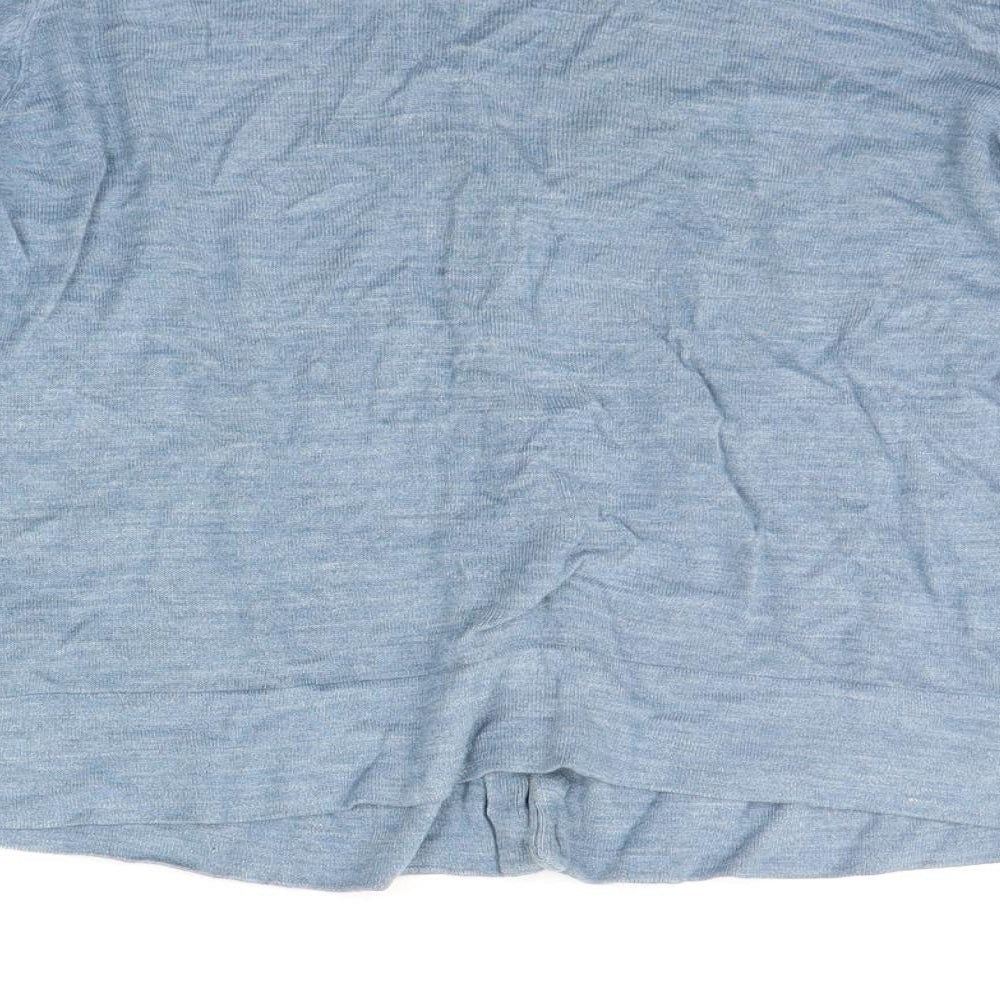 Marks and Spencer Womens Blue   Cardigan Jumper Size 14