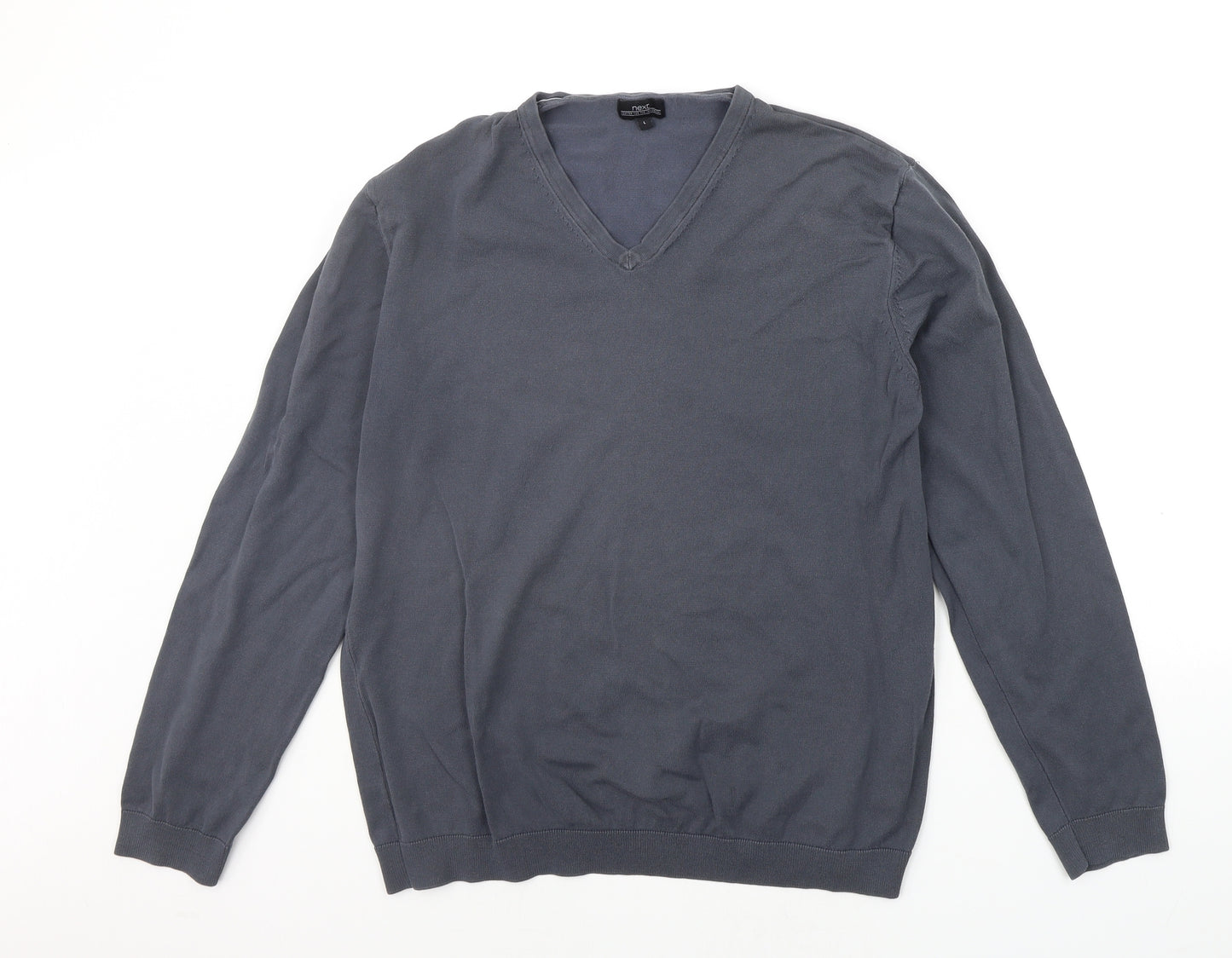 NEXT Mens Grey   Pullover Jumper Size L