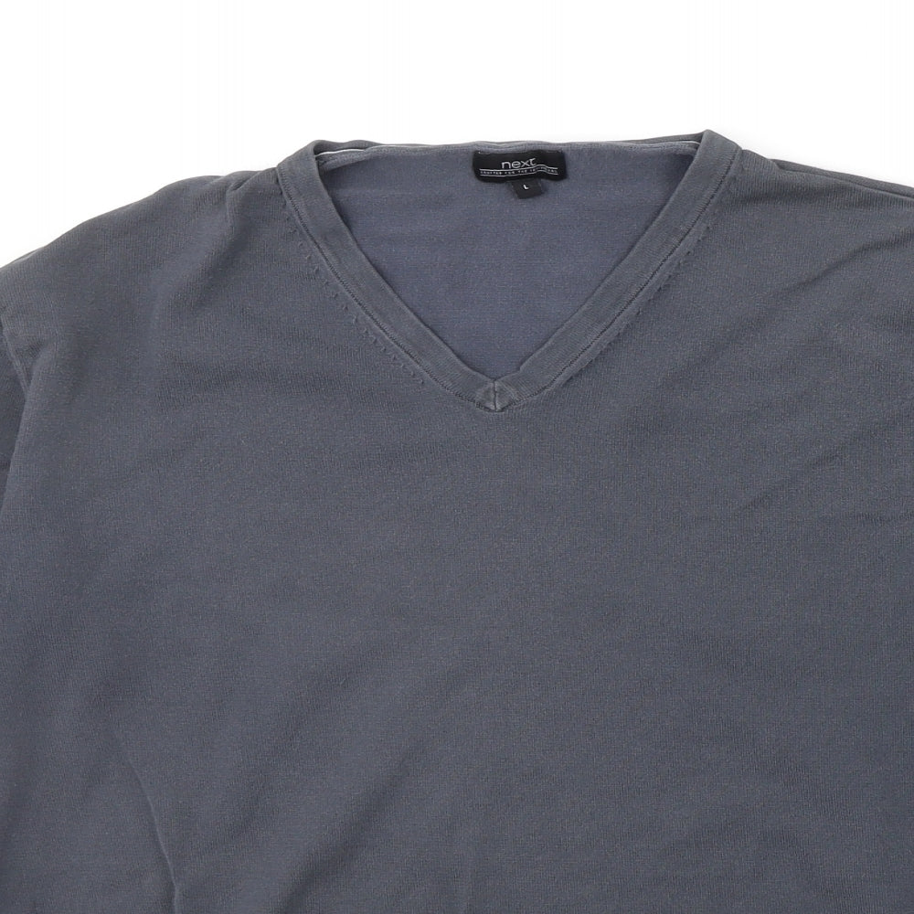 NEXT Mens Grey   Pullover Jumper Size L