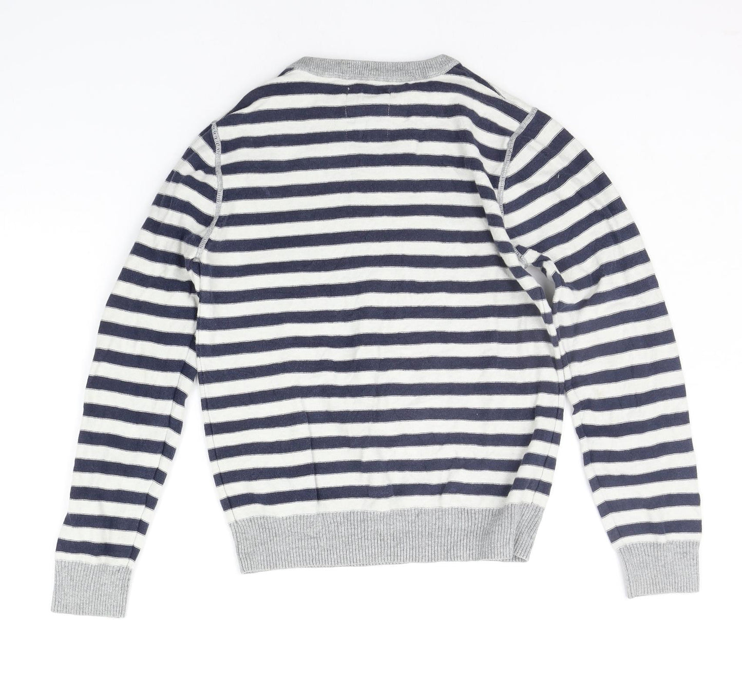 NEXT Boys Blue Striped  Pullover Jumper Size 13 Years