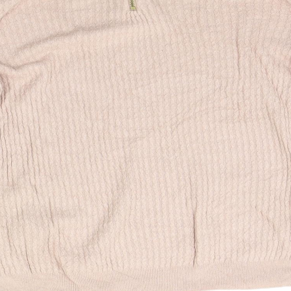 Dorothy Perkins Womens Beige   Pullover Jumper Size 10
