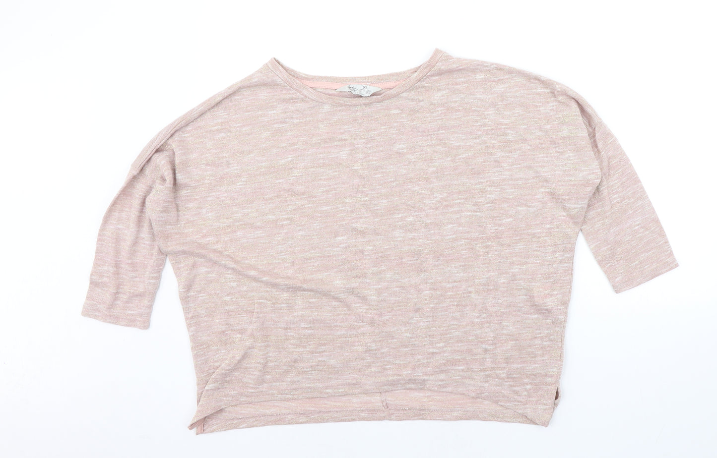 Primark Womens Gold Solid  Top Pyjama Top Size L