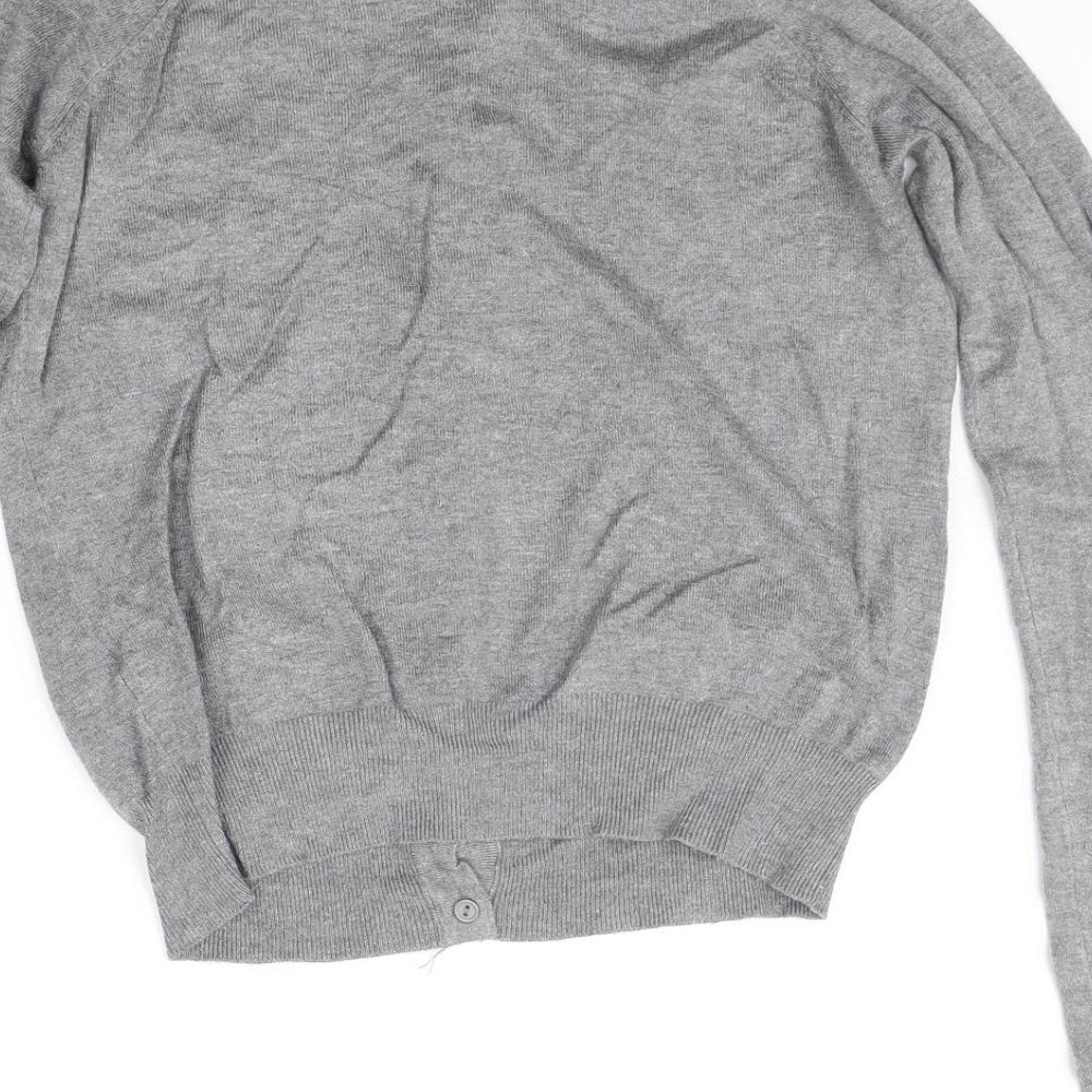 Atmosphere Womens Grey Houndstooth  Pullover Jumper Size 6