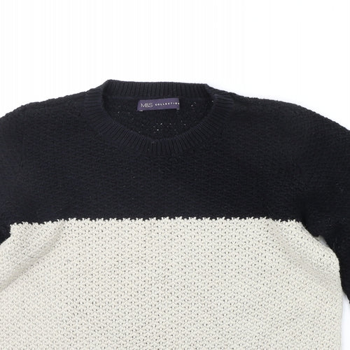 Marks and Spencer Womens Black   Pullover Jumper Size 12