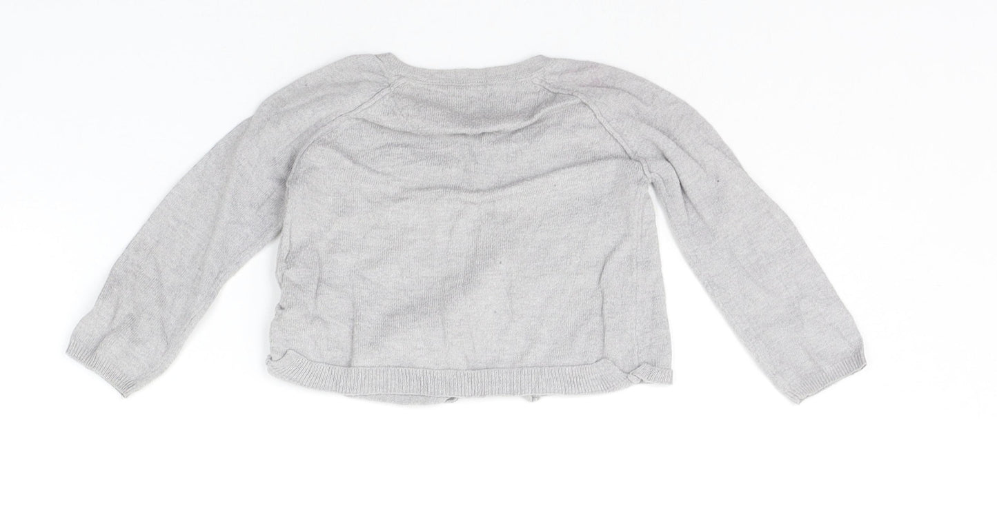 Zara Baby Grey   Cardigan Jumper Size 18-24 Months