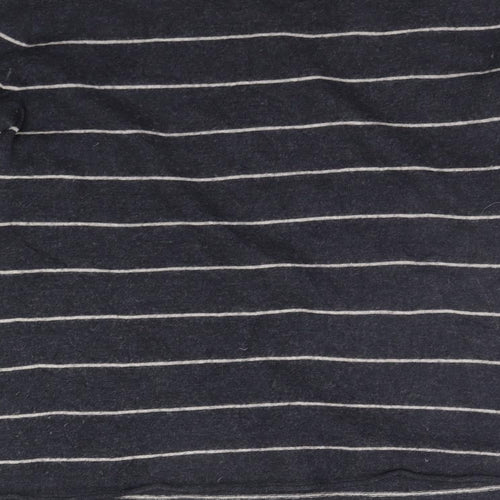 Preworn Womens Black Striped  Pullover Jumper Size M