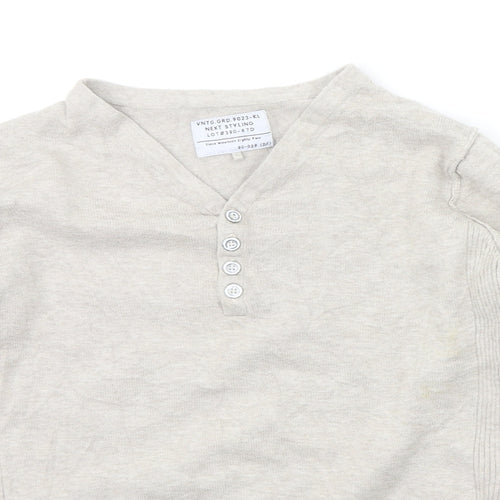 NEXT Girls Beige   Pullover Jumper Size 10 Years