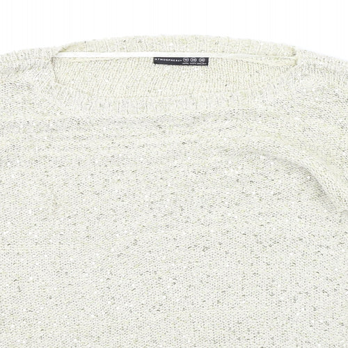 Atmosphere Womens Gold   Pullover Jumper Size 10  - SEQUIN