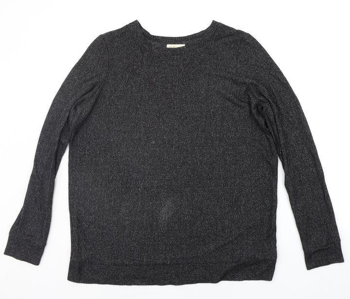 F&F Womens Black Pullover Jumper Size 14