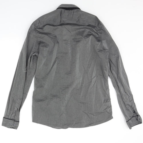 NEXT Mens Grey    Button-Up Size L