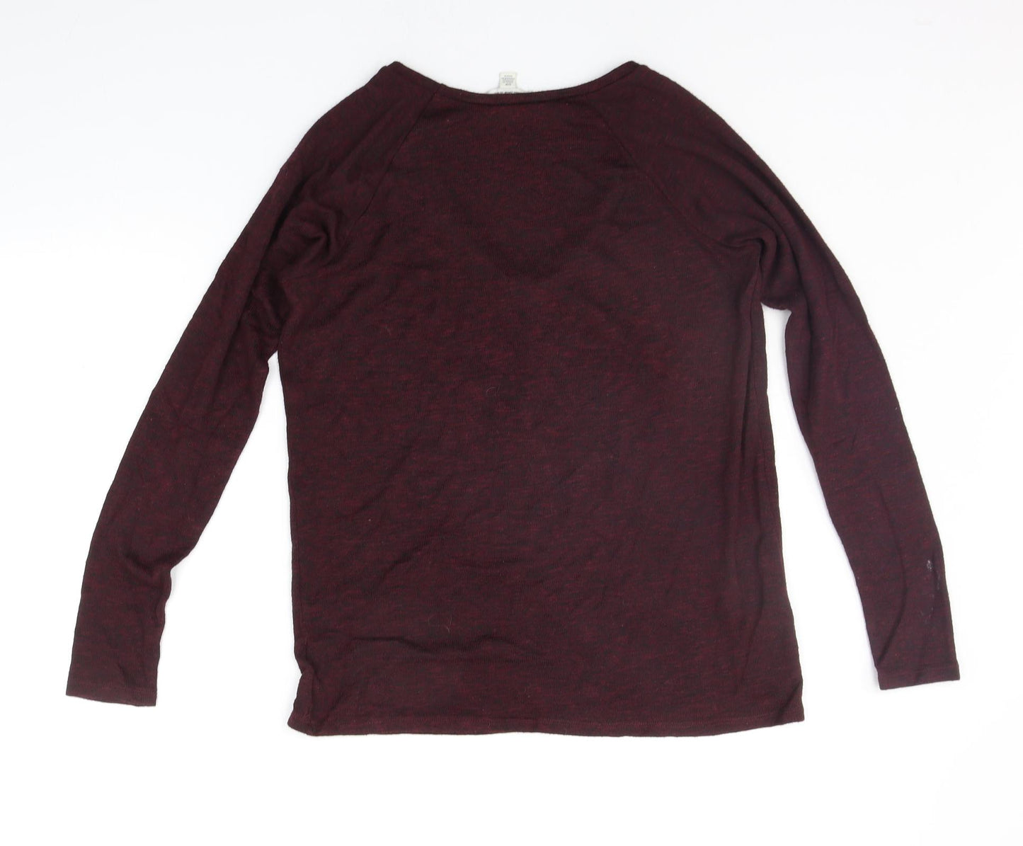 American Eagle Outfitters Womens Purple   Pullover Jumper Size S
