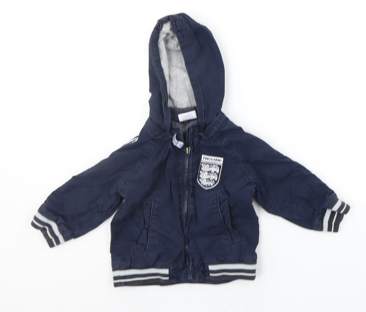 England Baby Blue   Jacket Coatigan Size 9-12 Months  - ENGLAND