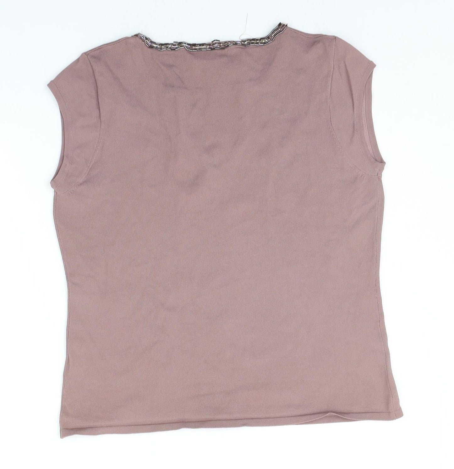 Wallis Womens Pink   Basic T-Shirt Size 16
