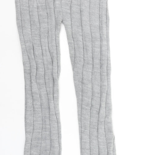 PRETTYLITTLETHING Womens Grey   Jogger Trousers Size M L28 in