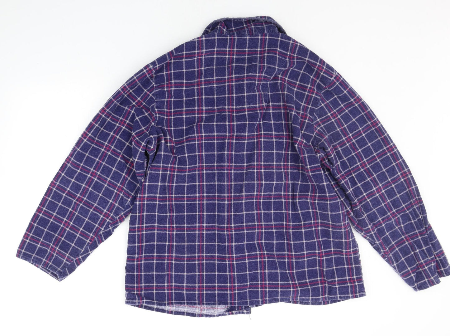 Insignia Mens Black Check   Button-Up Size L