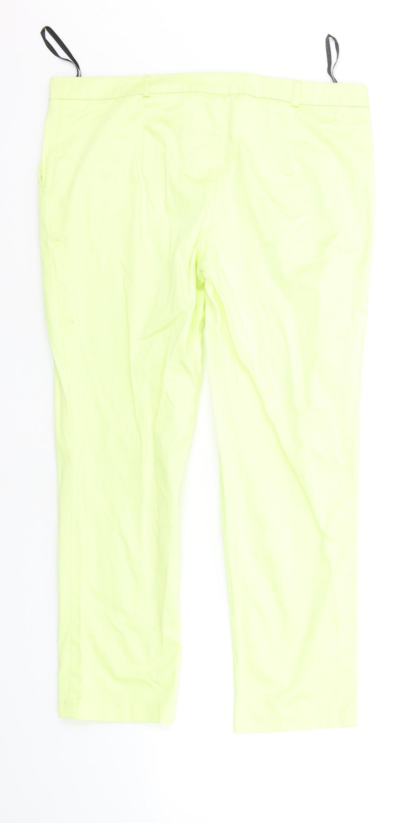 Atmosphere Womens Yellow   Trousers  Size 12 L22 in
