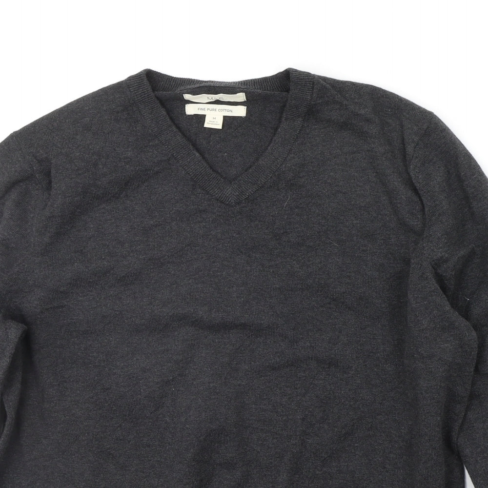 Marks and Spencer Mens Grey   Pullover Jumper Size M