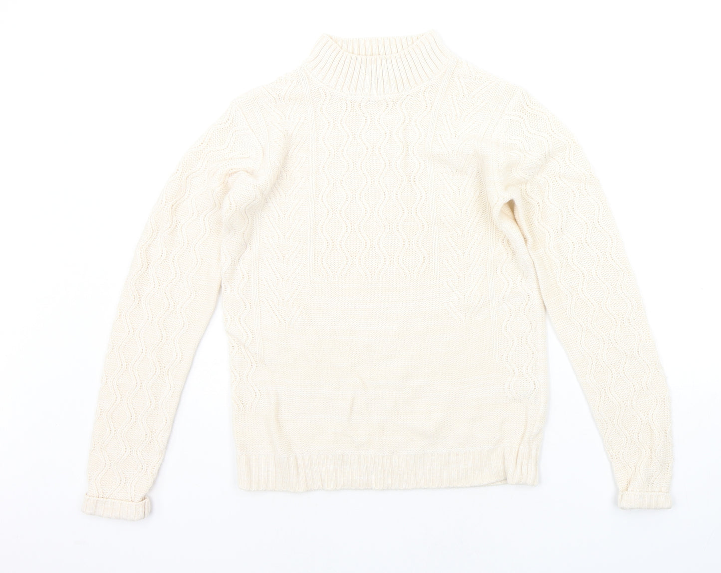 Papaya Womens Beige   Pullover Jumper Size S