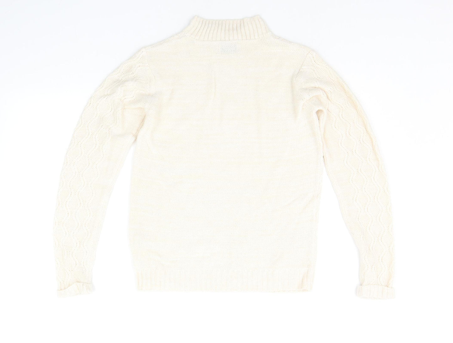 Papaya Womens Beige   Pullover Jumper Size S