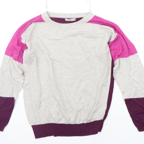 TU Womens Grey   Pullover Jumper Size 8