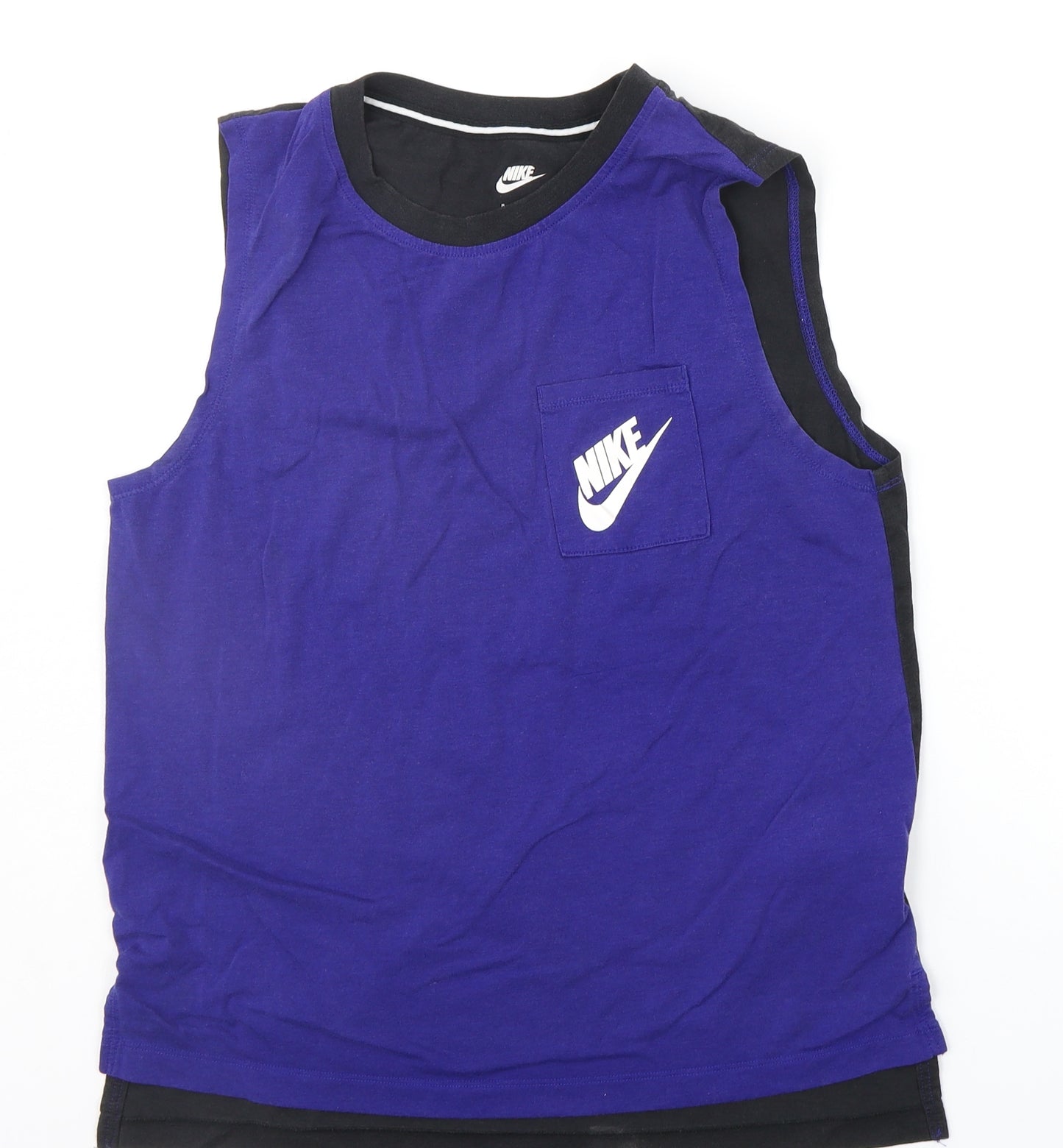 Nike Mens Blue    T-Shirt Size S