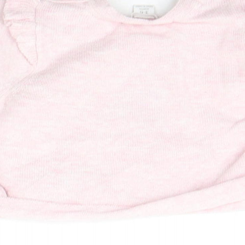 Pure Baby Baby Pink   Pullover Jumper Size 3-6 Months  - PENGUIN