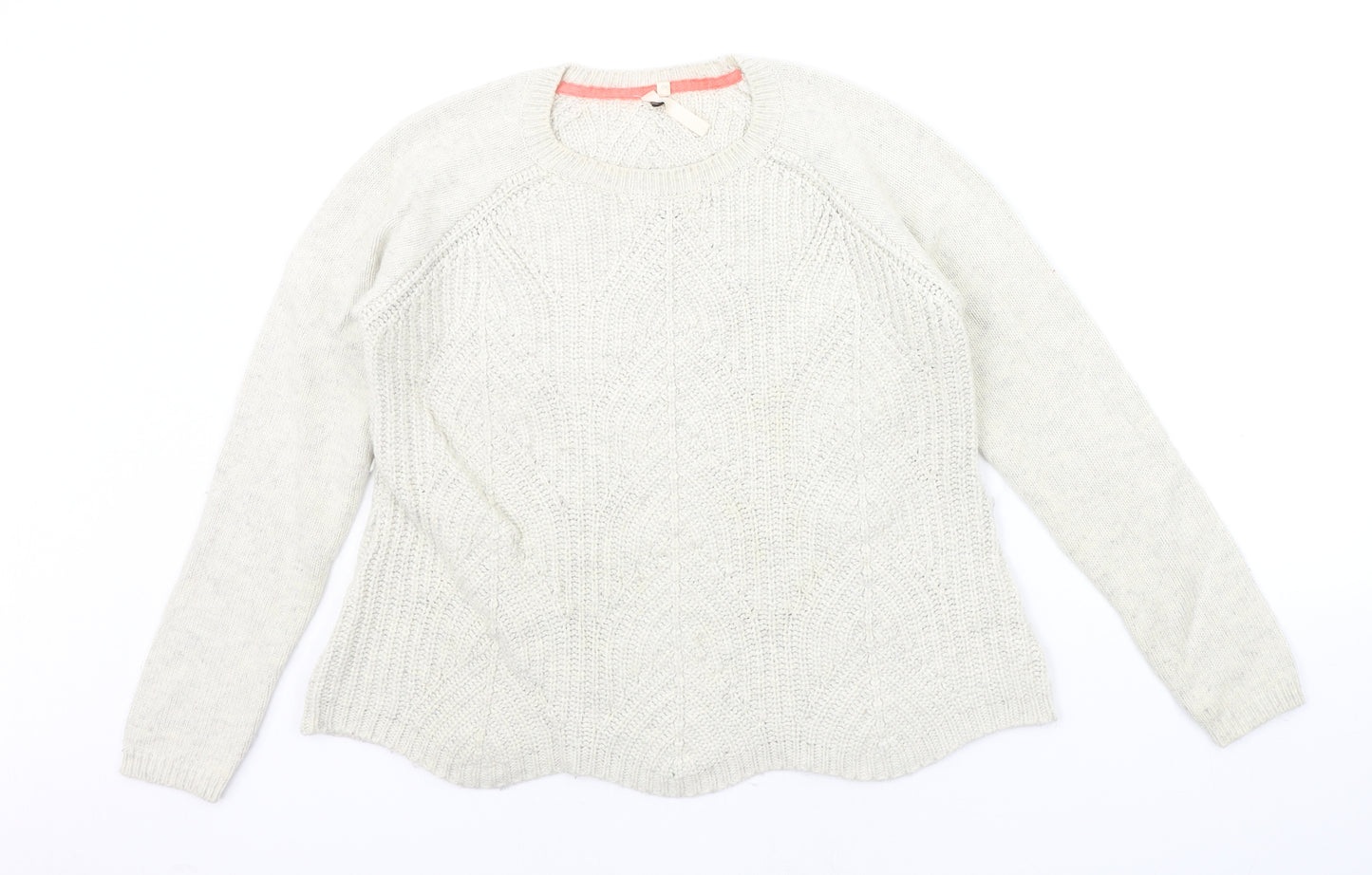 Whte Stuff Womens Beige   Pullover Jumper Size 10