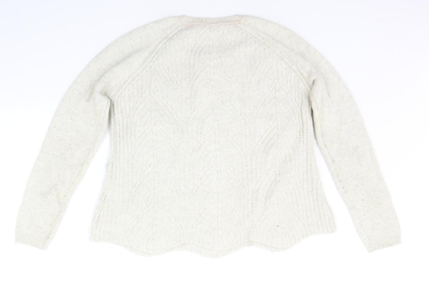 Whte Stuff Womens Beige   Pullover Jumper Size 10