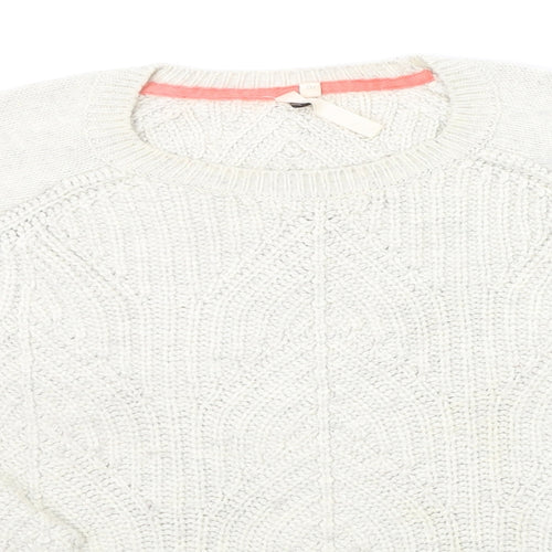 Whte Stuff Womens Beige   Pullover Jumper Size 10