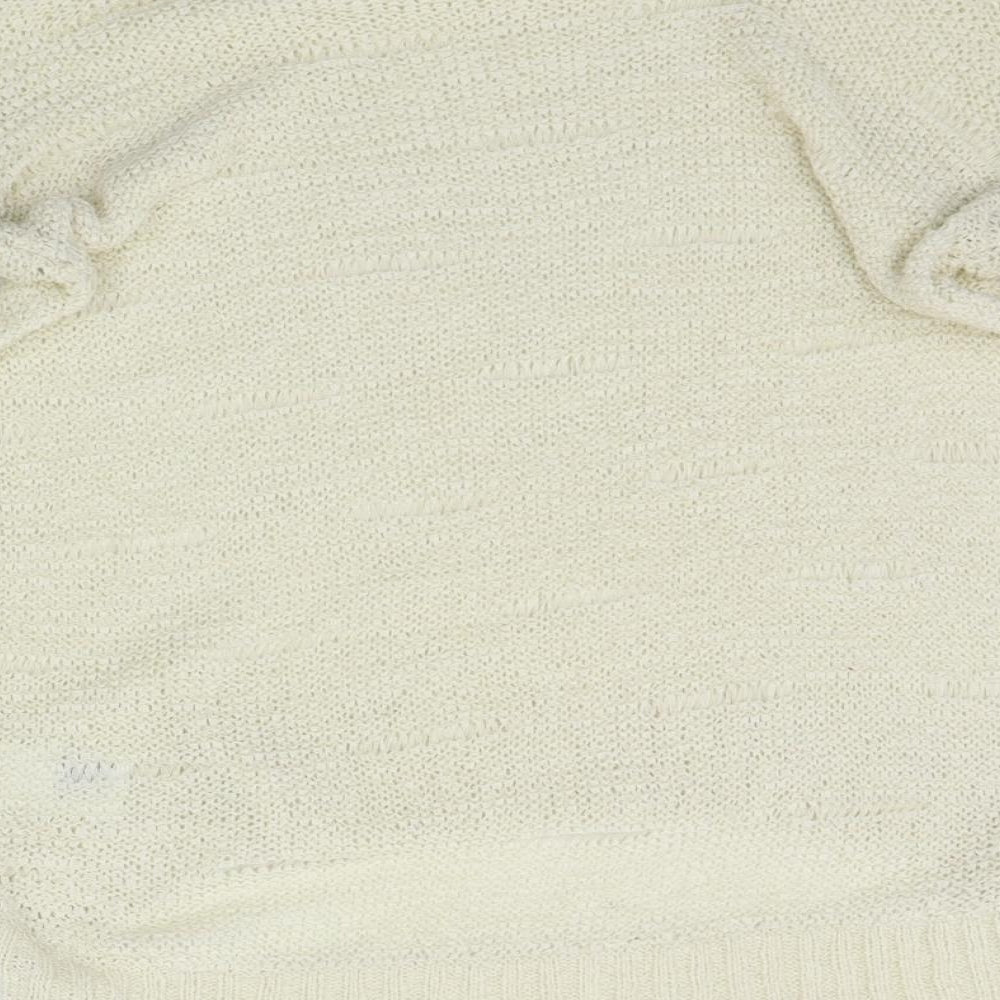 H&M Womens Yellow   Pullover Jumper Size S