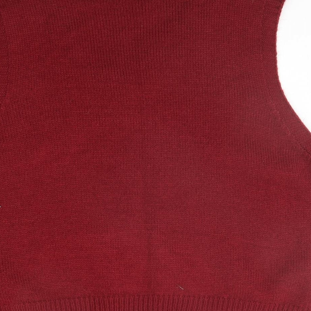 SheIn Womens Red   Pullover Jumper Size 3XL