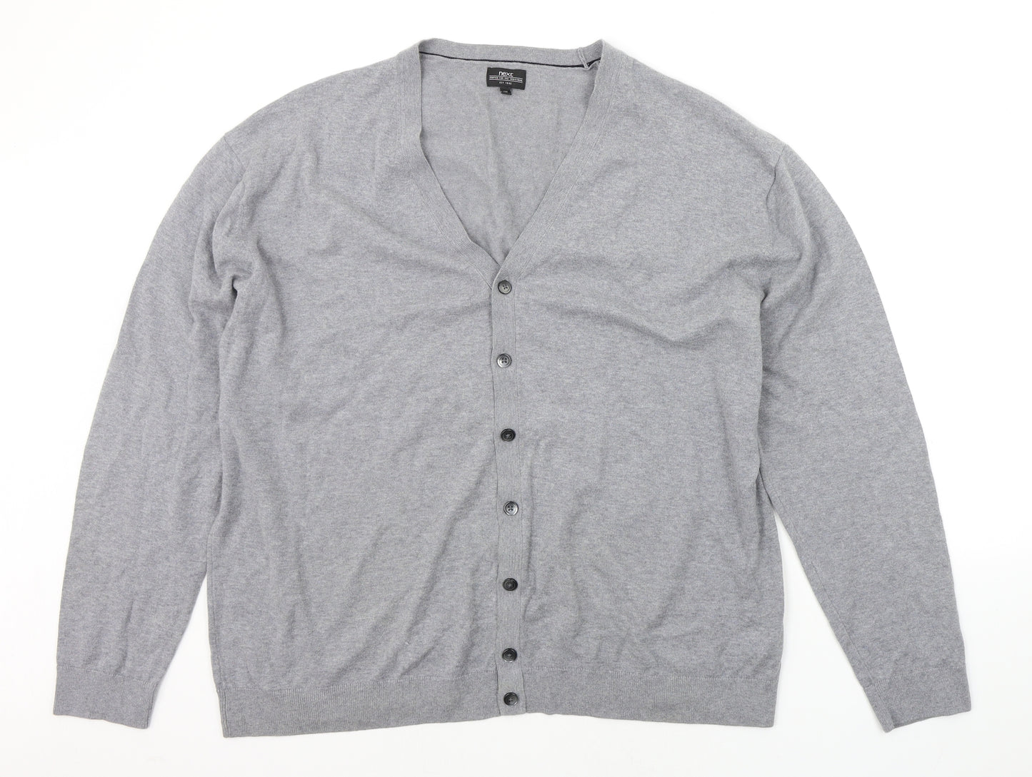 NEXT Womens Grey   Cardigan Jumper Size 2XL