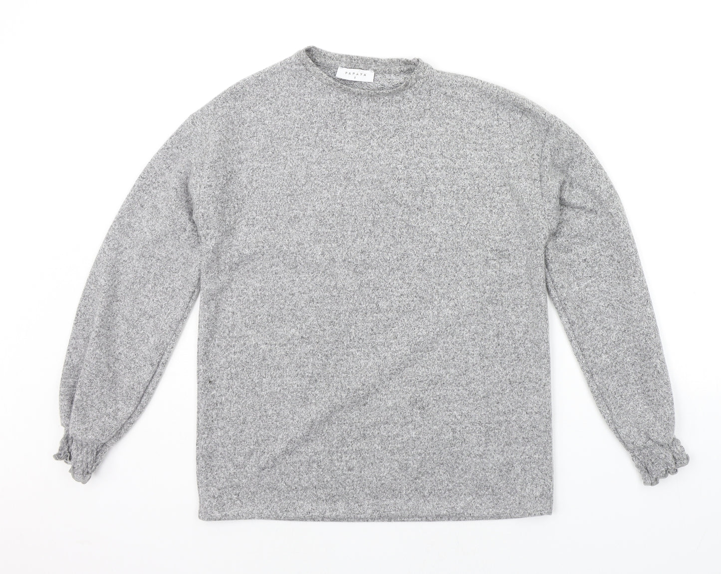 Papaya Womens Grey   Pullover Jumper Size 8