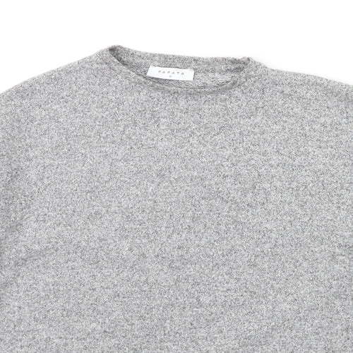Papaya Womens Grey   Pullover Jumper Size 8