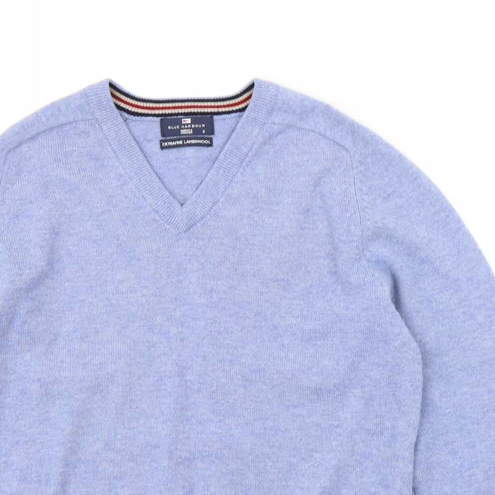 Blue Harbour Womens Blue   Pullover Jumper Size S