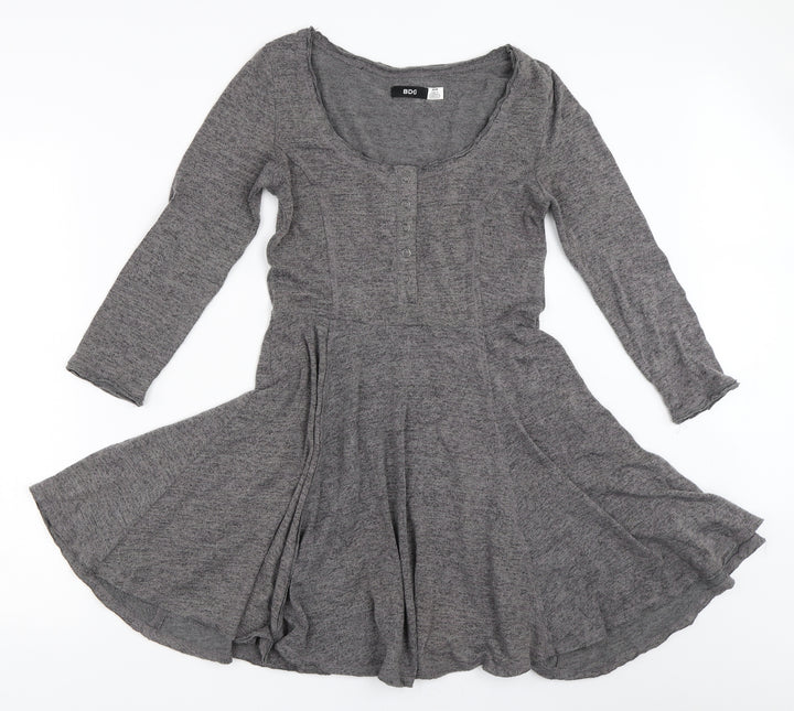 BDG Womens Grey Fit & Flare Size M