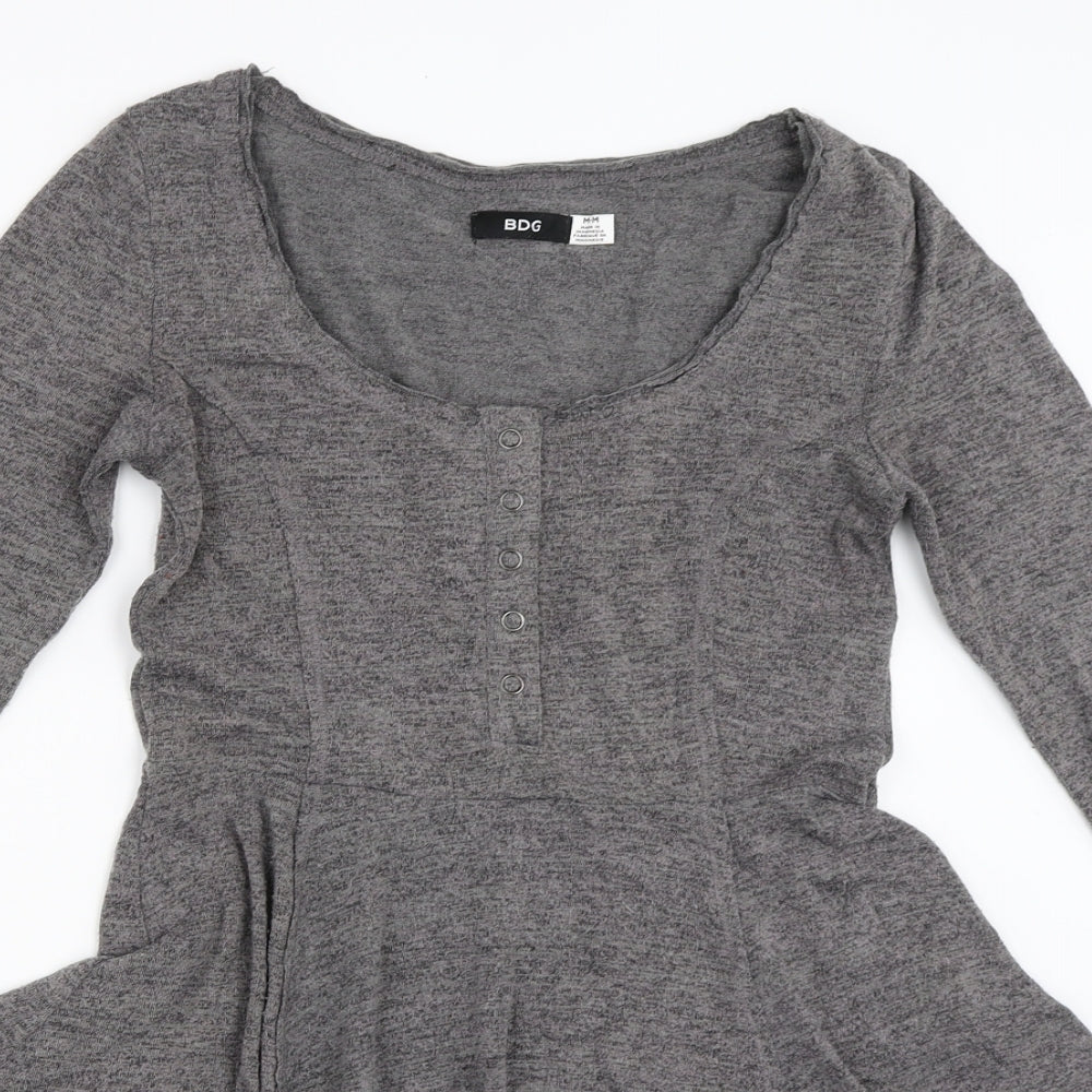 BDG Womens Grey   Fit & Flare  Size M