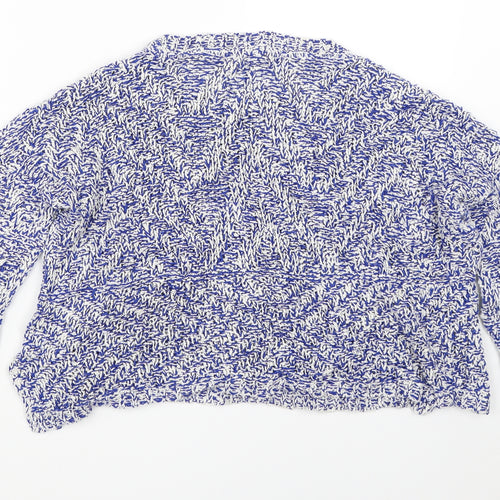 Mango Womens Blue   Pullover Jumper Size S