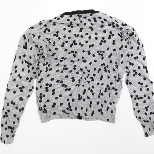Marks and Spencer Womens Grey   Cardigan Jumper Size 8