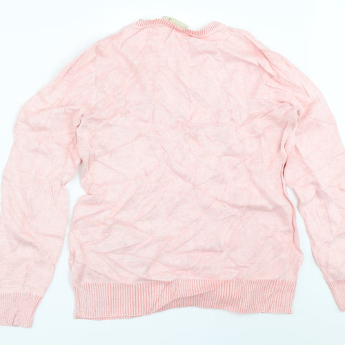 Avenue Womens Pink   Pullover Jumper Size S