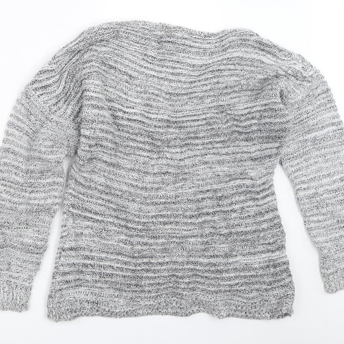 Boohoo Womens Grey   Pullover Jumper Size S