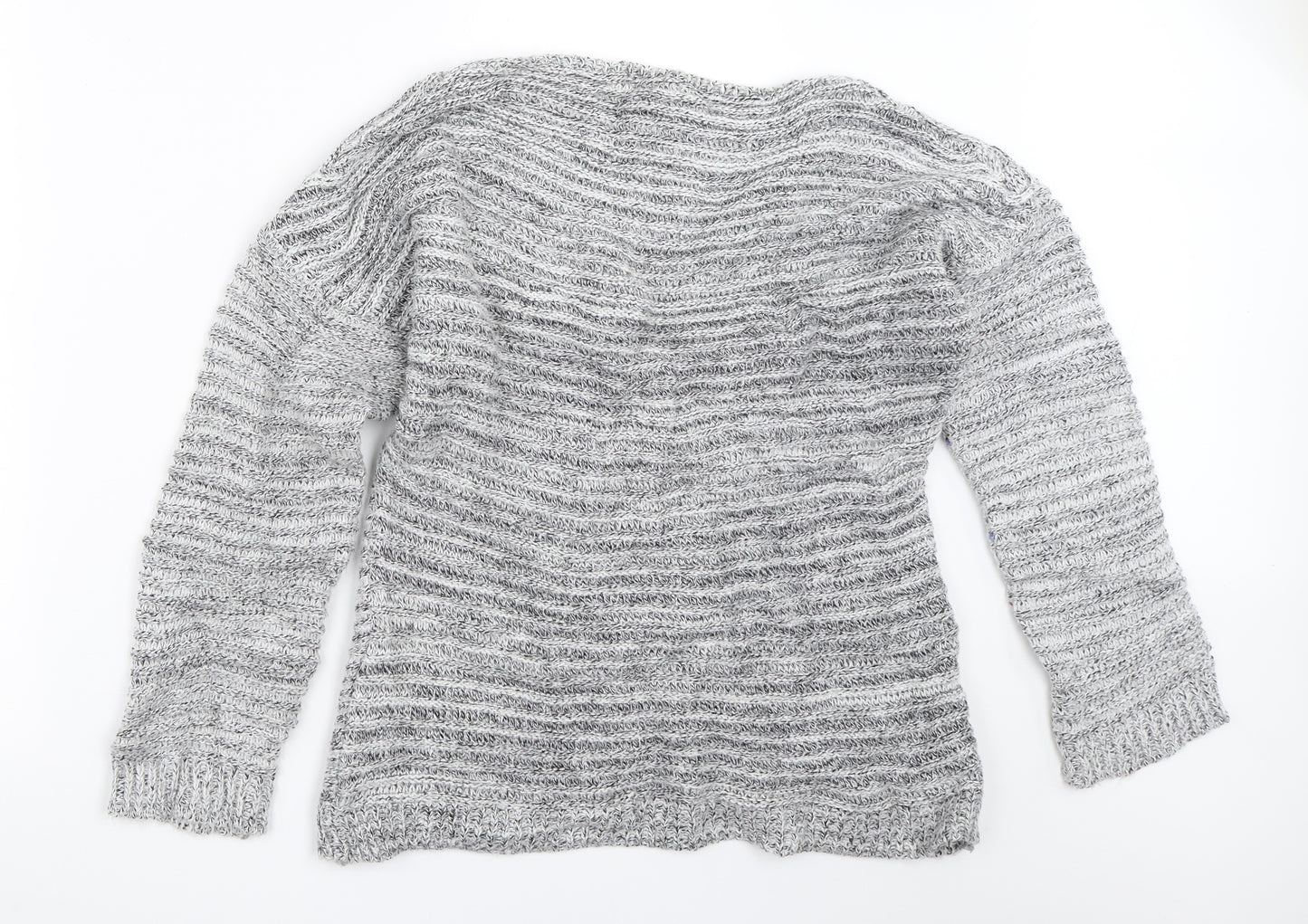 Boohoo Womens Grey   Pullover Jumper Size S