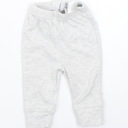 Rene Rafe Boys Grey   Jogger Trousers Size 3-6 Months