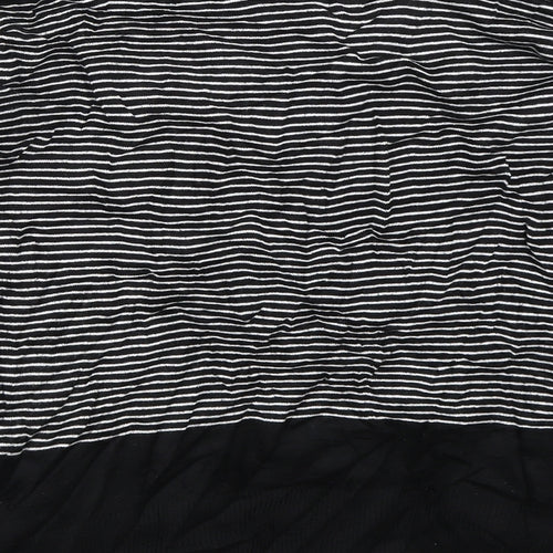 Atmosphere Womens Black Striped  Pullover Jumper Size 10