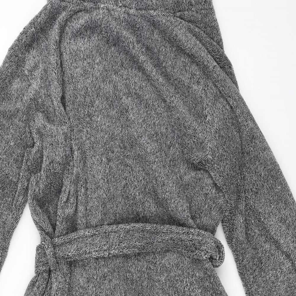Stonebridge Boys Grey Solid   Robe Size 13 Years