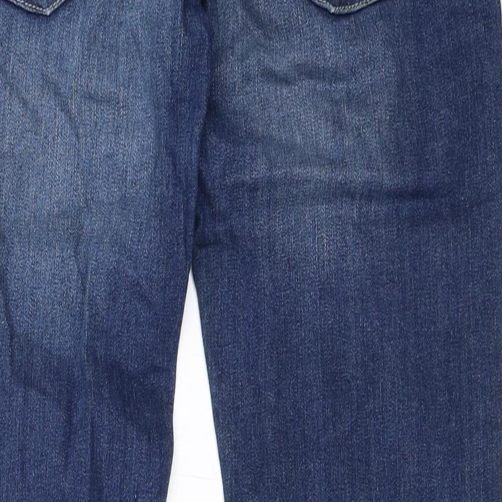 NEXT Womens Blue   Straight Jeans Size 12 L29 in