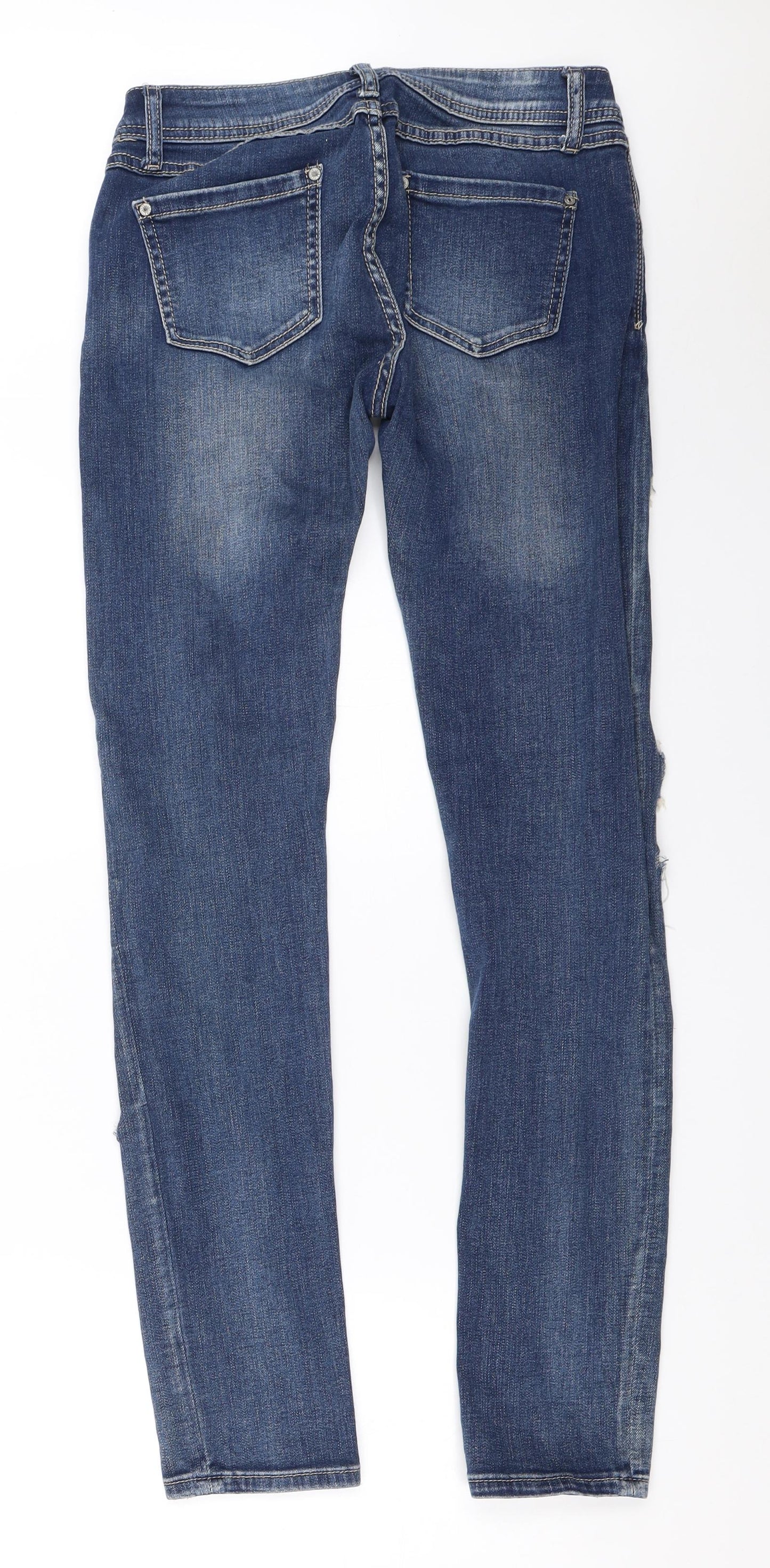 Monday Womens Blue  Denim Straight Jeans Size 28 in L31 in
