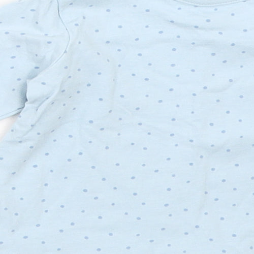 George Girls Blue   Basic T-Shirt Size 0-3 Months